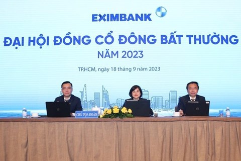 Eximbank bầu thêm 2 thành viên hội đồng quản trị tại Đại hội cổ đông bất thường