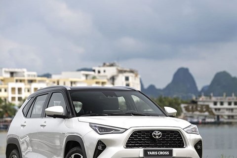 Mẫu xe gầm cao cỡ B Toyota Yaris Cross ra mắt, bản hybrid giá cao nhất 850 triệu đồng