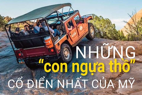 Những “con ngựa thồ” cổ điển nhất của Mỹ