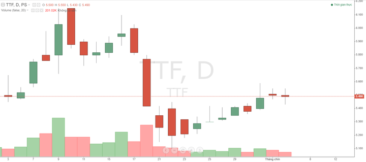 cổ phiếu TTF